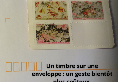 Augmentation des tarifs postaux : O timbre, suspends ton envol !