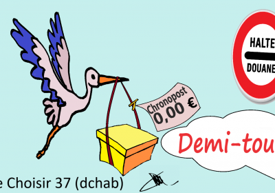 Chronopost : il faut rentrer dans les cases !