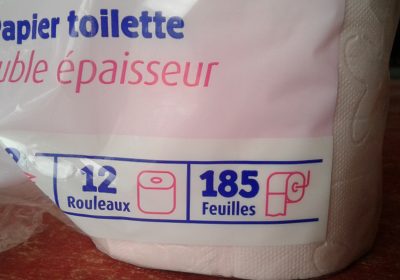 Combien y a-t-il de feuilles dans un rouleau de papier toilette ?